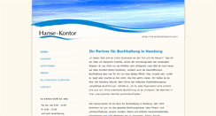 Desktop Screenshot of hanse-kontor-hh.de